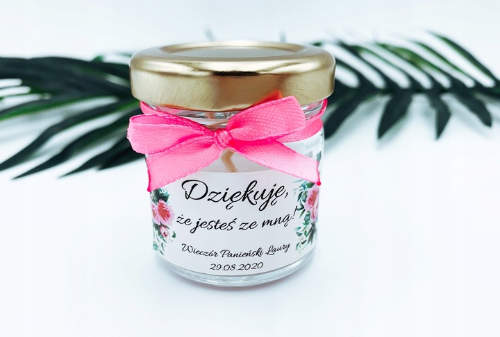 PODZIĘKOWANIE na Wieczór Panieński UPOMINEK PREZENT dla DZIEWCZYN SŁOICZEK