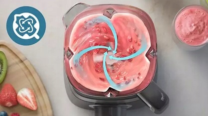 Blender kielichowy Philips 5000 Series HR3020/20 1000W 3 prędkości Szary