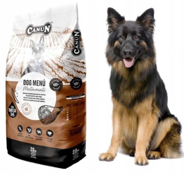 Canun dog menu sucha karma pełnoporcjowa dla psów sportowych WOŁOWINA 20kg