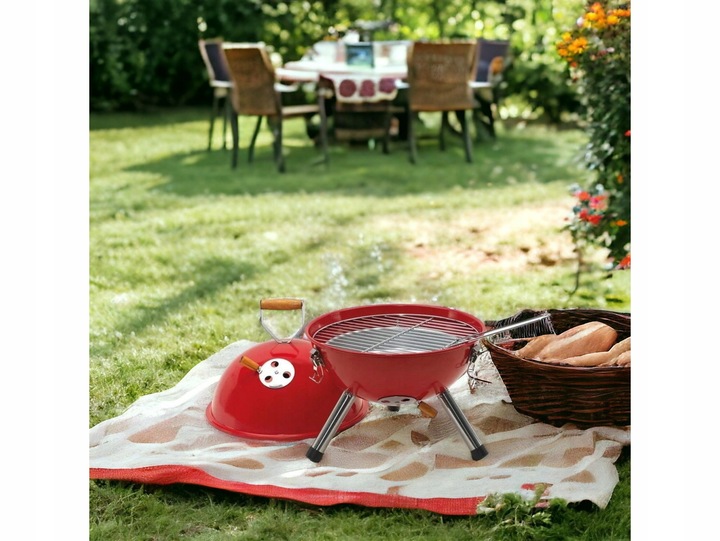 Grill węglowy Rossner 29 x 29 cm