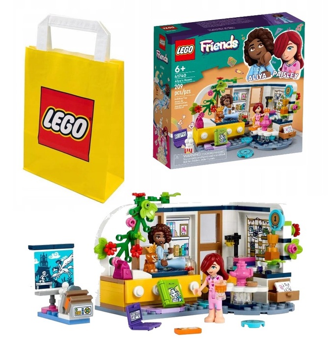 LEGO FRIENDS 6+ POKÓJ ALIYI 41740