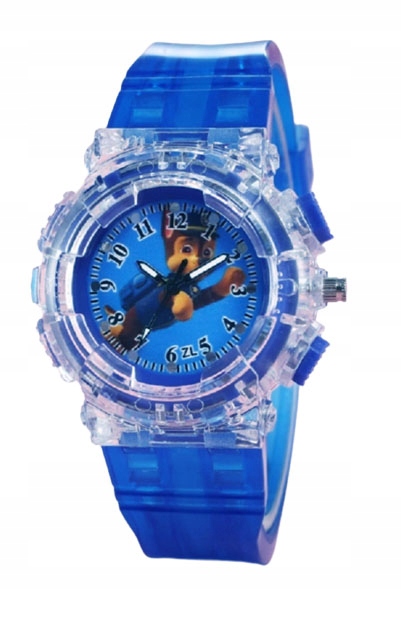 zegarek chłopięcy dziecięcy paw PSI PATROL dla chłopca dzieci CHASE ledowy
