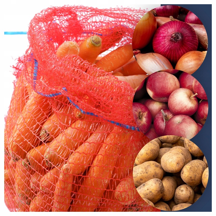 WOREK RASZLOWY 30 KG 50X80 WORKI RASZLOWE POMARAŃCZOWE Z ZACIAGIEM 50 SZT