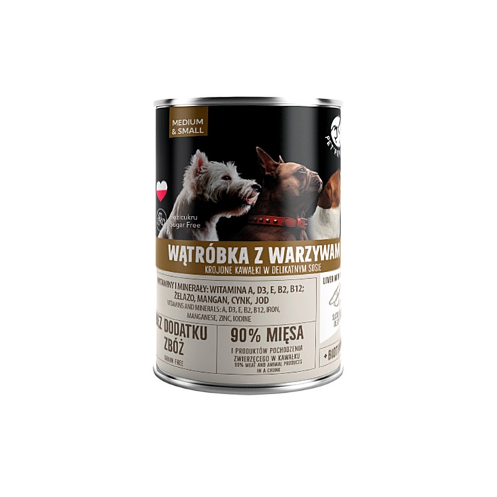 Pet Republic mokra karma dla psa MIX SMAKÓW 30 szt x 400 g