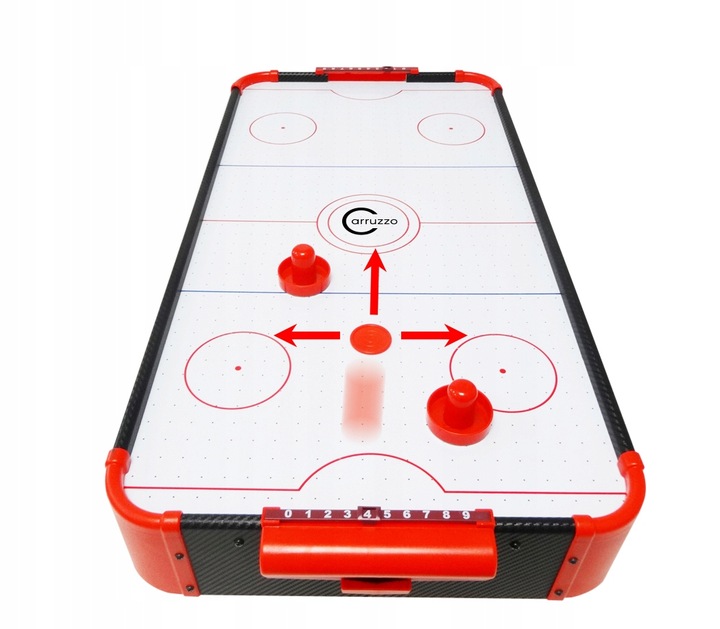 Cymbergaj Hokej Carruzzo Stół do Air Hockey 85x42x24cm Zasilanie Baterie