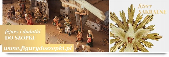 Śliczna Stajenka Szopka Bożonarodzeniowa- 30x15x19cm do fig. o wys. 10-12cm