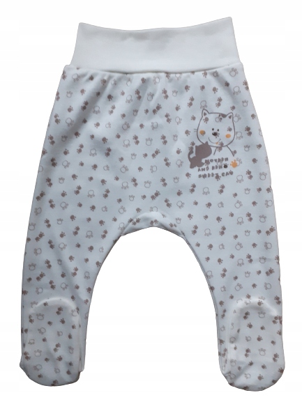 Półśpiochy dla maluszka 80 bawełna bezucisk. 3 pak