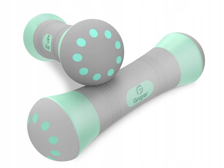 HANTLE REGULOWANE 2 X 2 KG GRUPER ZESTAW STAL ANTYPOŚLIZGOWE SOLIDNE 4 KG