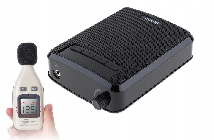 Wzmacniacz głosu przewodowy ROLTON K300 mikrofon