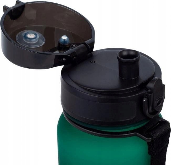BIDON NA WODĘ SPORTOWY NA SIŁOWNIĘ 650ML TRITANOWA BUTELKA Z MIARKĄ BEZ BPA