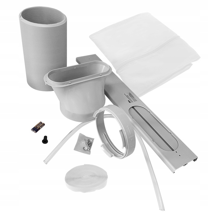 Klimatyzator przenośny ENVA 3,5 kW 4w1 WiFi osuszacz 56l/24h pompa ciepła