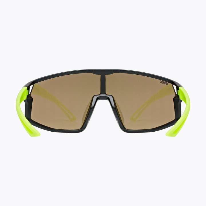 Okulary przeciwsłoneczne dziecięce UVEX Skyryse Jr black/yellow matt/mirror