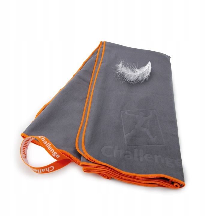 RĘCZNIK Z MIKROFIBRY 80x150 cm szary NEW