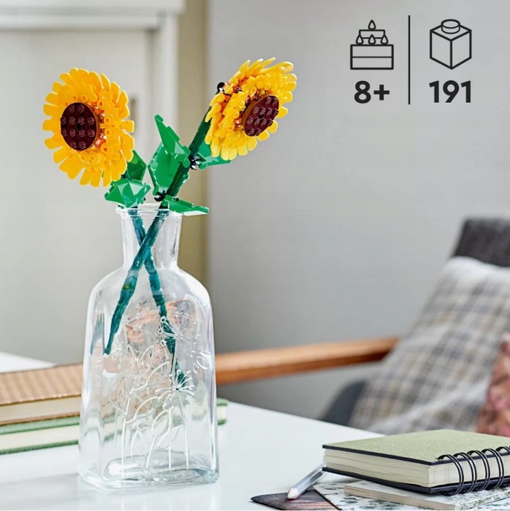 LEGO ICONS 40524 Słoneczniki Kwiaty Kwiatki Bukiet