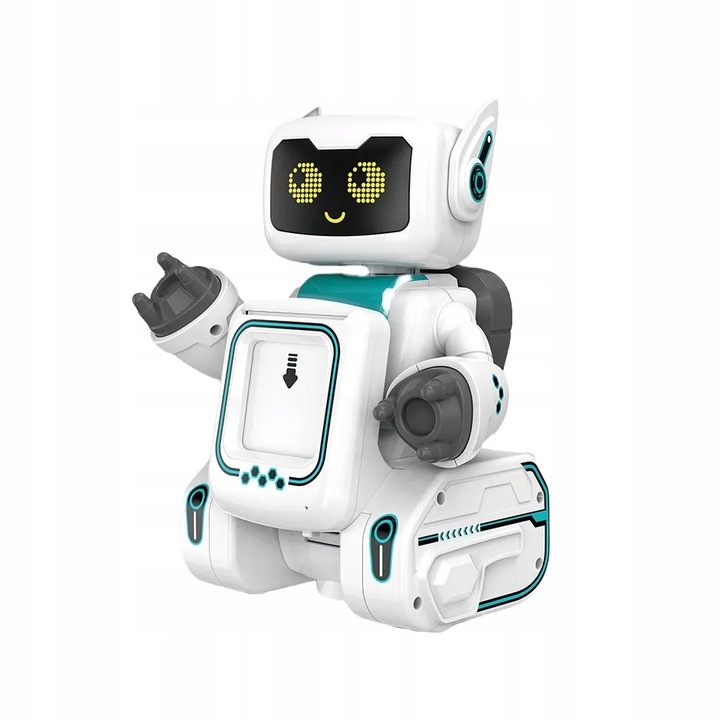 Interaktywny Robot z Fiszkami do Nauki Zdalnie Sterowany Pilotem Gra Chodzi