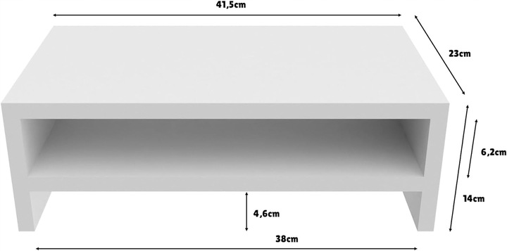 PODSTAWKA POD MONITOR PÓŁKA NADSTAWKA NA BIURKO NA MONITOR, LAPTOP STABILNA
