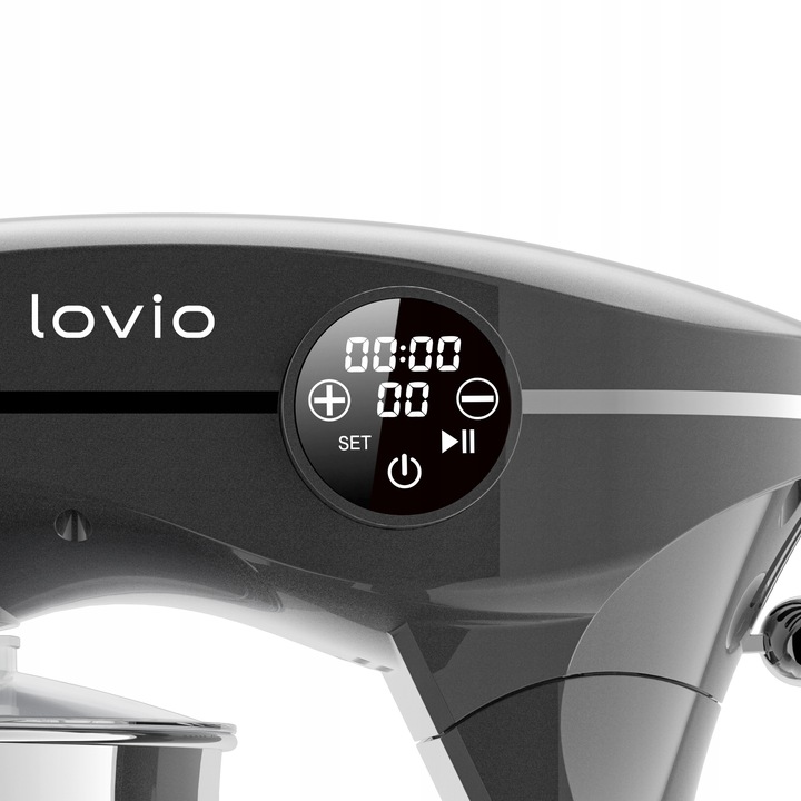 Robot kuchenny mikser planetarny z misą metalowa obudowa 2800W 6,5L LOVIO