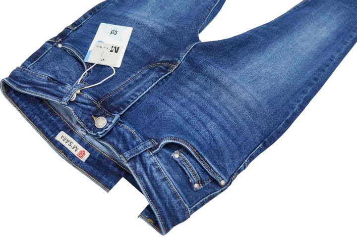 tujkama_M.SARA SPODNIE JEANSY WYSZCZUPLAJĄCE PUSH