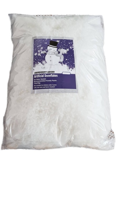 SZTUCZNY ŚNIEG PUCH 1KG 1000g MEGA PAKA