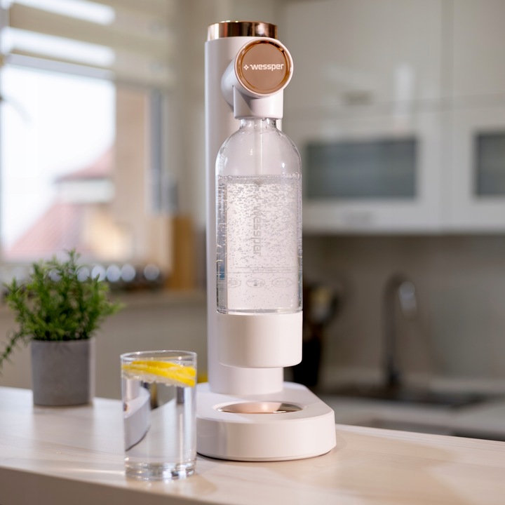 SATURATOR WODY GAZOWANEJ WESSPER SODA MAKER CYLINDER CO 2 BUTELKA NA WODĘ