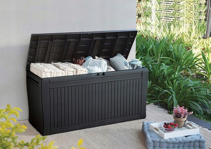 Skrzynia ogrodowa KETER Comfy Storage Box 270l Brąz