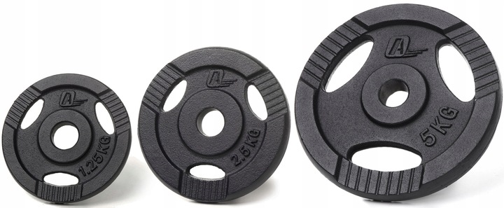 HANTLE Żeliwne 40kg 2szt x20kg gryfi zestaw