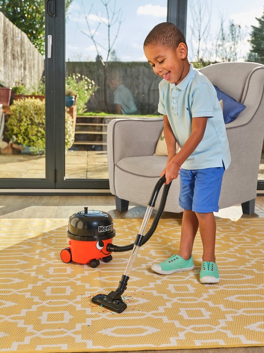 ODKURZACZ HENRY DLA DZIECI CZERWONY FUNKCJA SSANIA CASDON