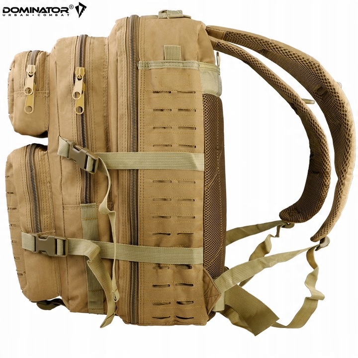 PLECAK WOJSKOWY TAKTYCZNY DOMINATOR WARRIOR LASER CUT MILITARNY 36L Tan