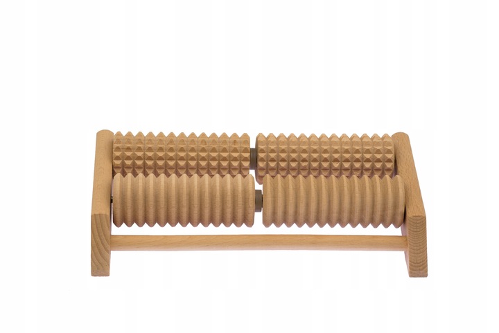 Masażer receptor DREWNIANY do stóp DUŻY