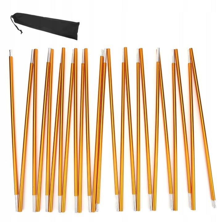 2X PAŁĄK STELAŻ NAMIOTU SEGMENT 12PAŁĄKÓW 8.5MM