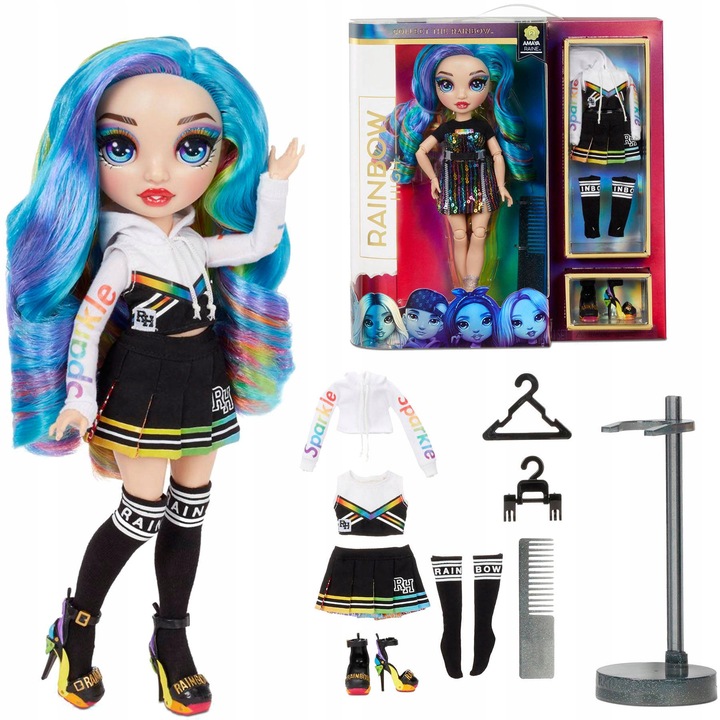 RAINBOW HIGH FASHION DOLL LALKA AMAYA RAINE