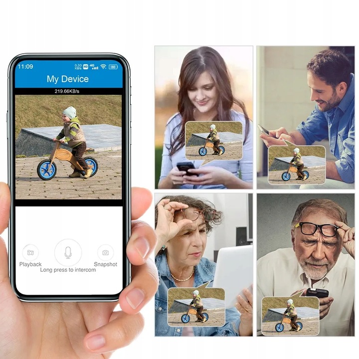ZEWNĘTRZNA KAMERA SOLARNA 4K DWA OBIEKTYWY 4G KARTA SIM 8MP APLIKACJA