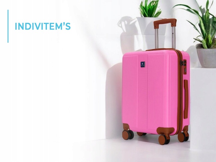 WALIZKA KABINOWA PODRÓŻNA BAGAŻ NA KÓŁKACH ABS TORBA NEW S