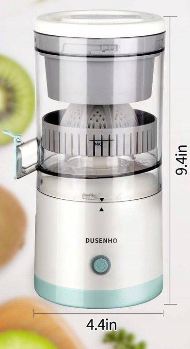 Elektryczna Wyciskarka do Cytrusów Przenośna Sokowirówka USB Dusenho