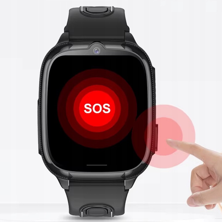 Zegarek Dla Dzieci Smartwatch 4G + SIM | Lokalizator WiFi LBS | Kamera SOS