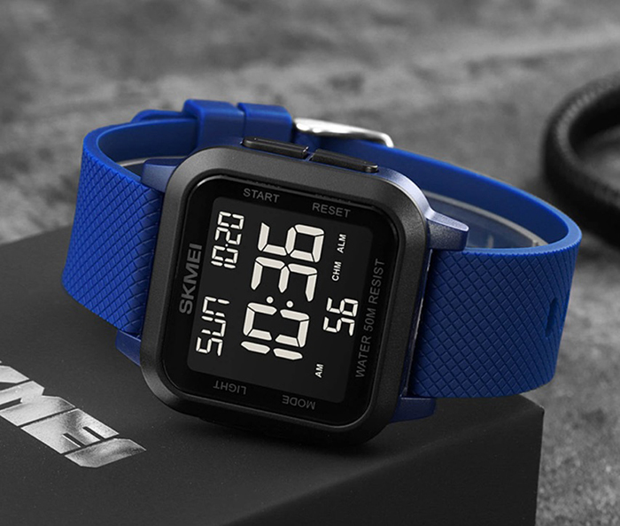 Zegarek męski SKMEI elektroniczny czytelna tarcza wiele funkcji