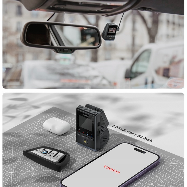 KAMERA REJESTRATOR VIOFO A119 MINI 2 GPS WIFI QHD