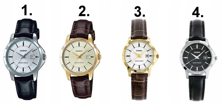 ZEGAREK DAMSKI CASIO TIARA klasyczny na pasku datownik + BOX + GRAWER