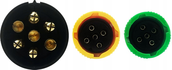 WIĄZKA INSTALACYJNA PRZYCZEPY 4M - WTYCZKA 7PIN + 2X 5PIN, ŁATWY MONTAŻ