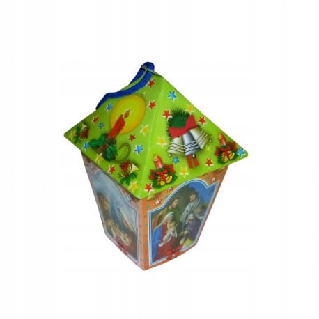 LAMPION RORATNI NA RORATY ADWENTOWY LED świecący *BATERIE GRATIS* zielony