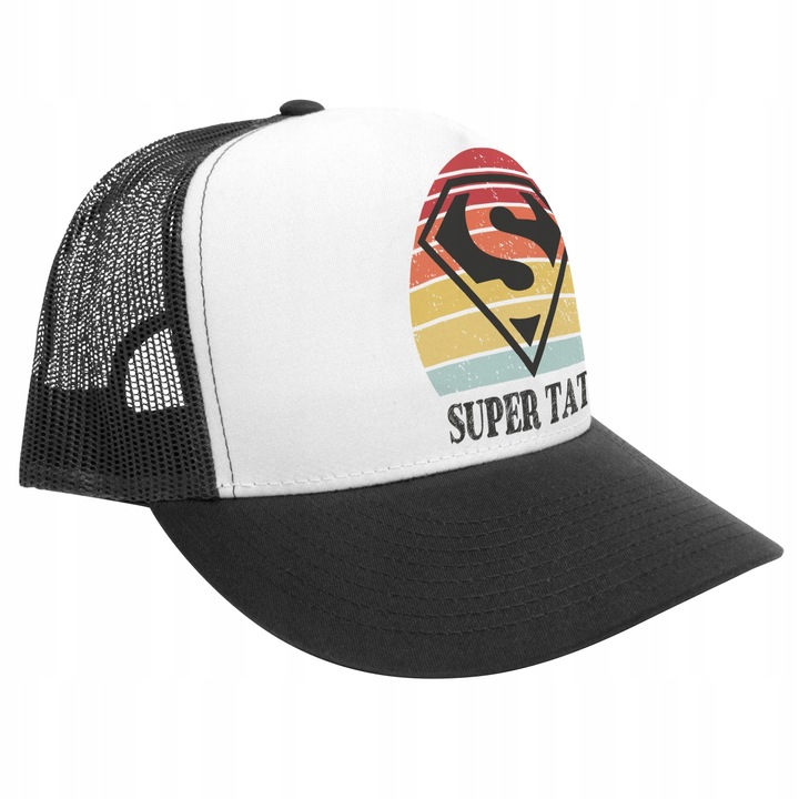 CZAPKA TRUCKER SUPER TATA PREZENT DZIEN OJCA