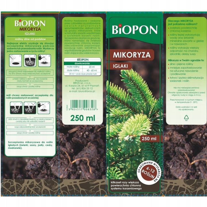 MIKORYZA Do IGLAKÓW Do Wszystkich Roślin Iglastych SILNE i Piękne Rośliny