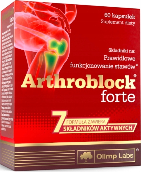 OLIMP ARTHROBLOCK FORTE 60kap SIARCZAN GLUKOZAMINY