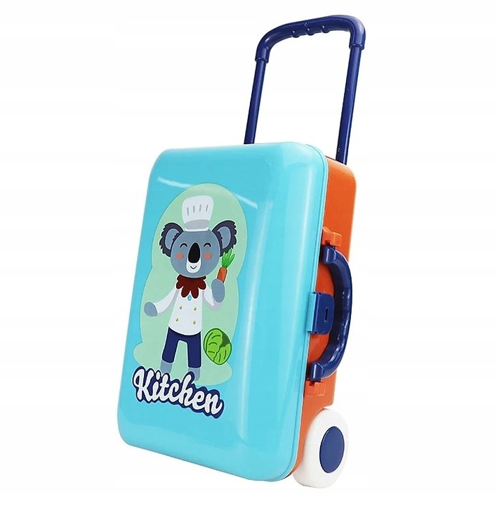 ZESTAW KUCHNIA W WALIZCE Kuchenka do gotowania ZABAWKA DLA DZIECI WALIZKA