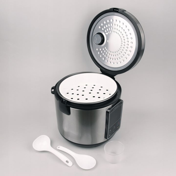 MULTICOOKER PAROWAR SZYBKOWAR ELEKTRYCZNY GARNEK 26 PROGRAMÓW 5L 700W TIMER