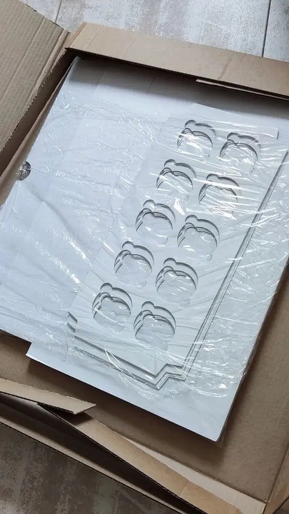 OPAKOWANIE PUDEŁKO NA 9 MUFFIN, CUPCAKE, 10szt.