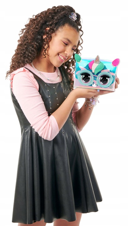 PURSE PETS Y2K CORN JEDNOROŻEC TOREBKA INTERAKTYWNA Z OCZAMI I DŹWIĘKIEM