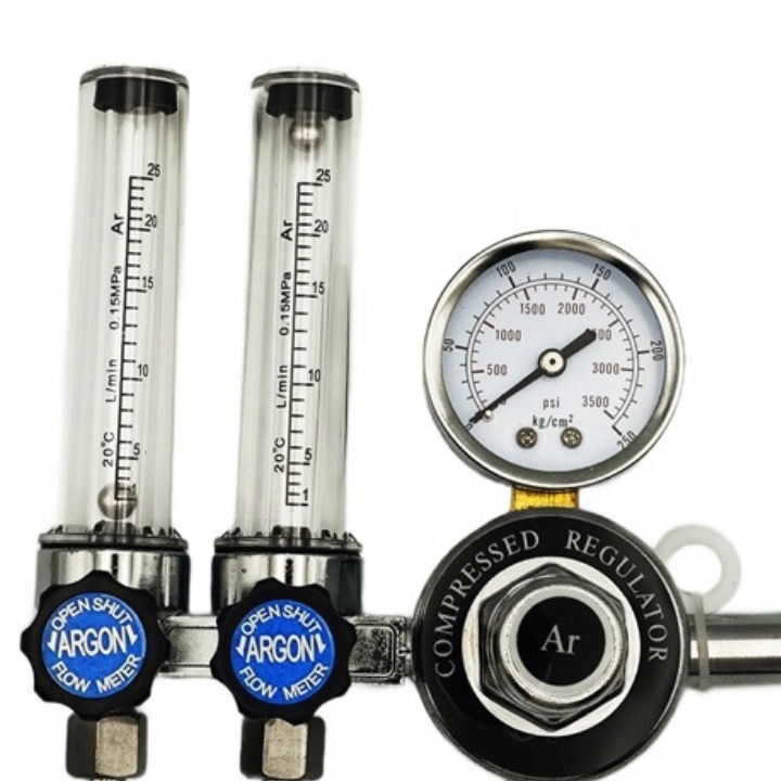 REDUKTOR 2 rotametry MIX WZMACNIANY Ar/CO2 argon co2