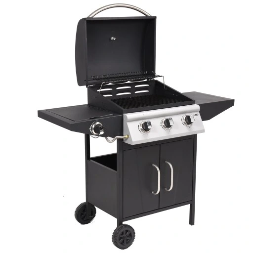 GRILL GAZOWY OGRODOWY 12,8 kW 4 PALNIKI PÓŁKI LUND