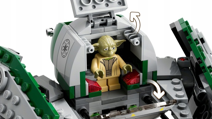 LEGO 75360 STAR WARS Statek Myśliwiec JEDI YODA
